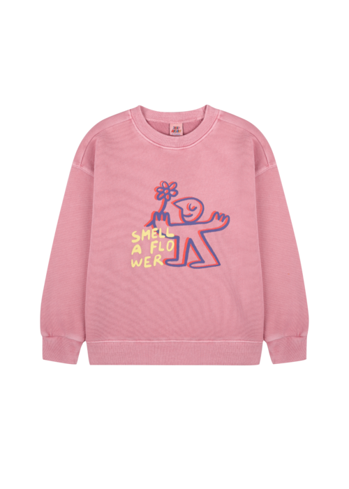 Jelly Mallow Jelly Mallow Flower Sweatshirt_Pink