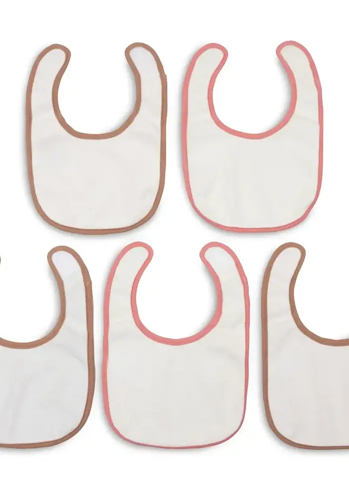 Jollein Slab Jersey Waterproof - Nijntje Moments - 5 Stuks - Silk Rose