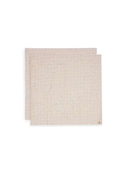 Jollein Jollein Hydrofiele Doek Large 115x115cm - Soft Plumes - 2 Stuks