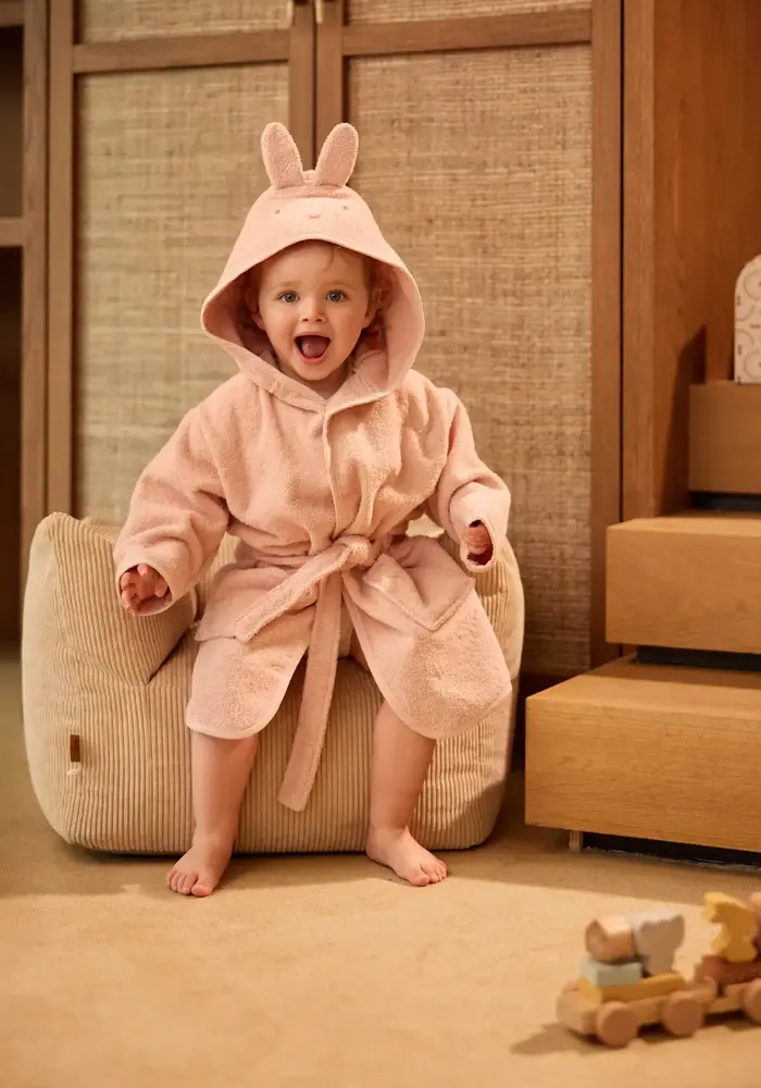 Jollein Baby Badjas - Miffy Silk Rose 1-2 Jaar