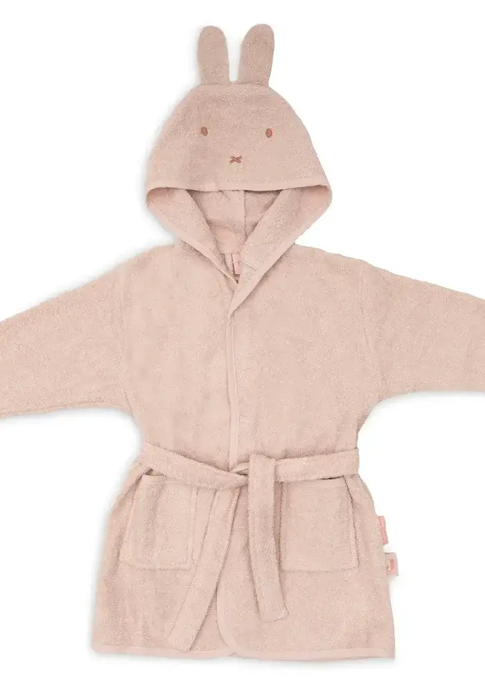 Jollein Baby Badjas - Miffy Silk Rose 1-2 Jaar