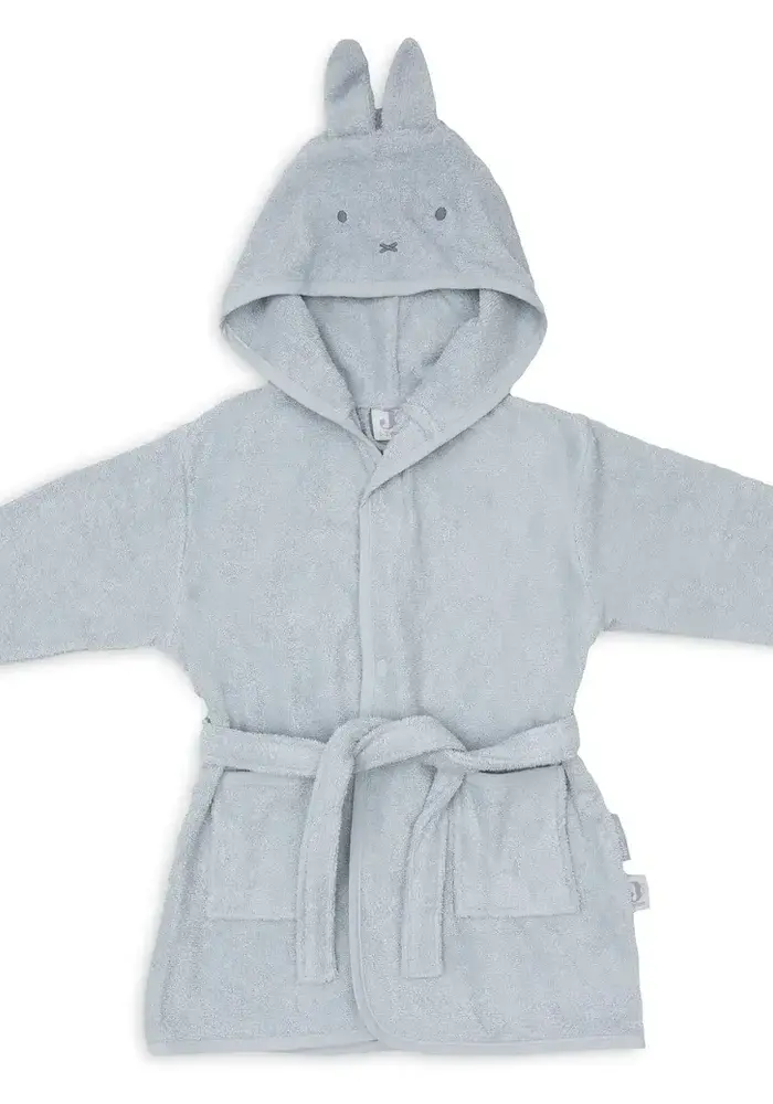 Jollein Baby Badjas - Miffy Cloudy Blue 1-2 Jaar