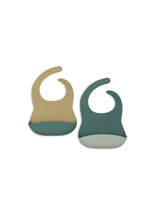 Jollein Jollein Slab Siliconen - Jade Shades - 2 Stuks