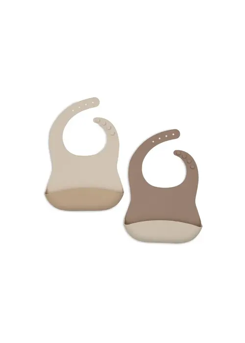 Jollein Jollein Slab Siliconen - Natural Shades - 2 Stuks
