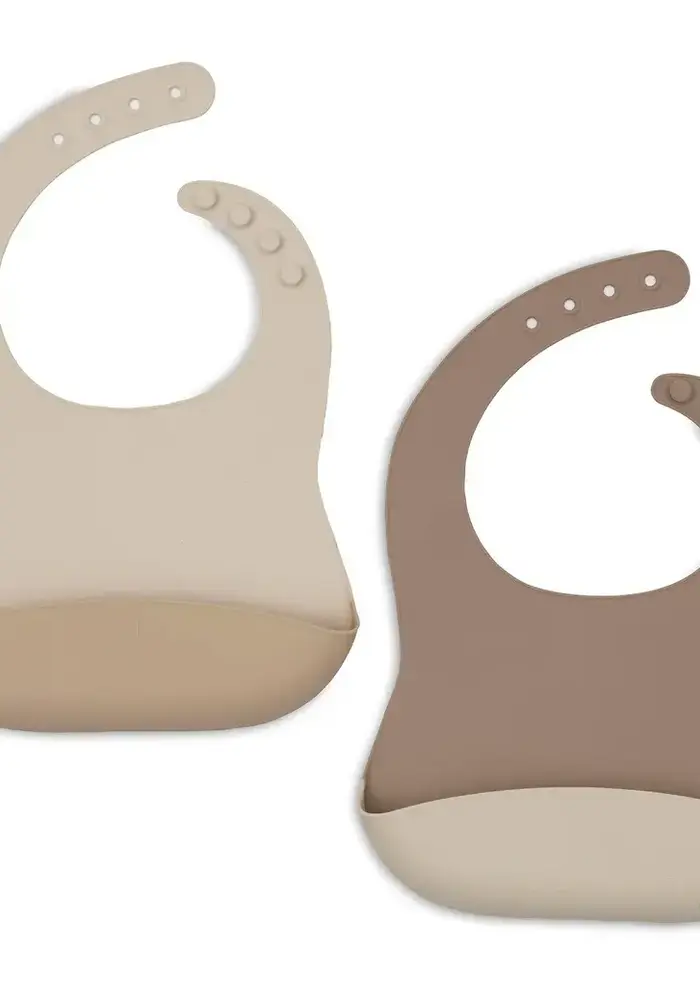 Jollein Slab Siliconen - Natural Shades - 2 Stuks