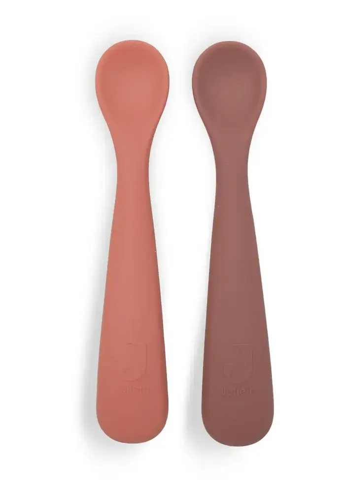 Jollein Siliconen Lepeltje Blush Shades (2pack)