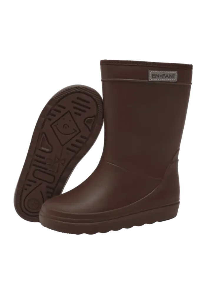 Enfant Thermo Boots Solid Coffee Bean