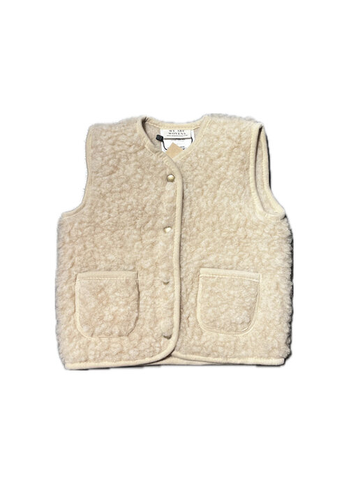 We Are Wovens We Are Wovens Wollen bodywarmer – Nova Latte