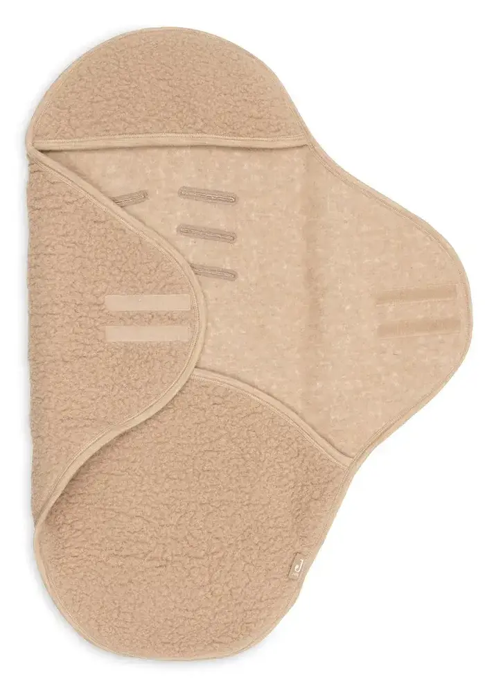 Jollein Wikkeldeken Sherpa - Merino Wol - Natural