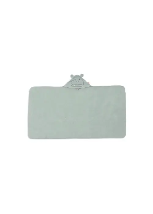 Jollein Jollein Badcape Badstof 70x130 Hippo Happy