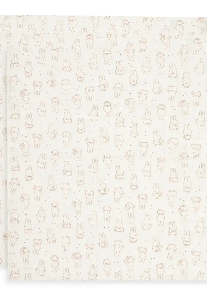 Jollein Hydrofiele Doek Small 70x70cm Nijntje Moments - Light Terra - 3 Stuks