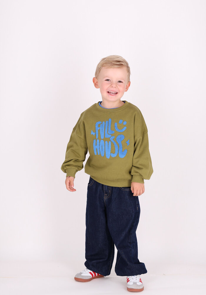 The New Chapter Billie Sweater Olive Drab