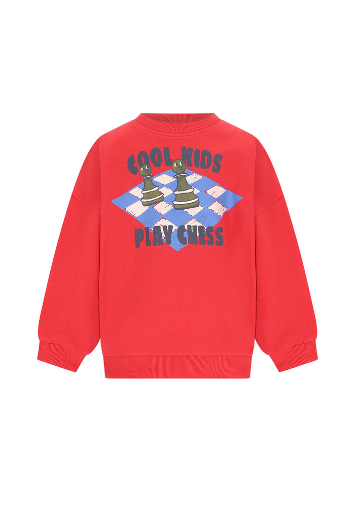 The New Chapter Billie Sweater Mars Red