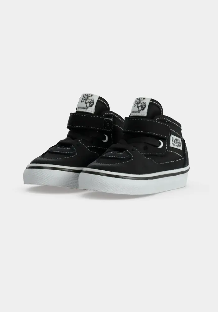 Vans Half Cab Decon Elastic La SUE, Medium BLACK/WHITE