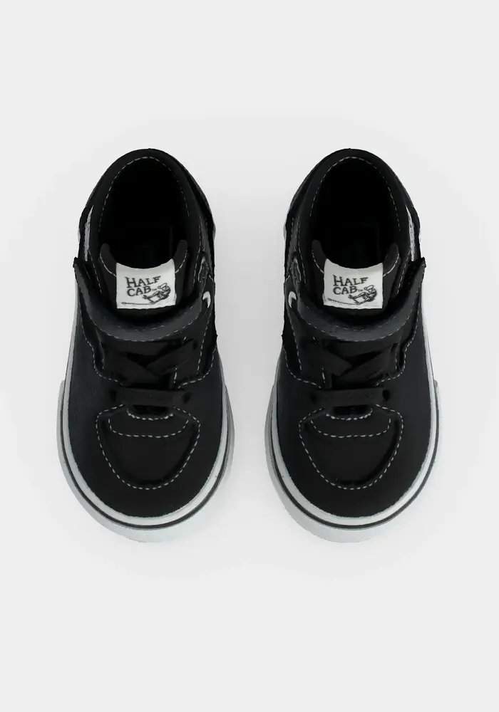 Vans Half Cab Decon Elastic La SUE, Medium BLACK/WHITE