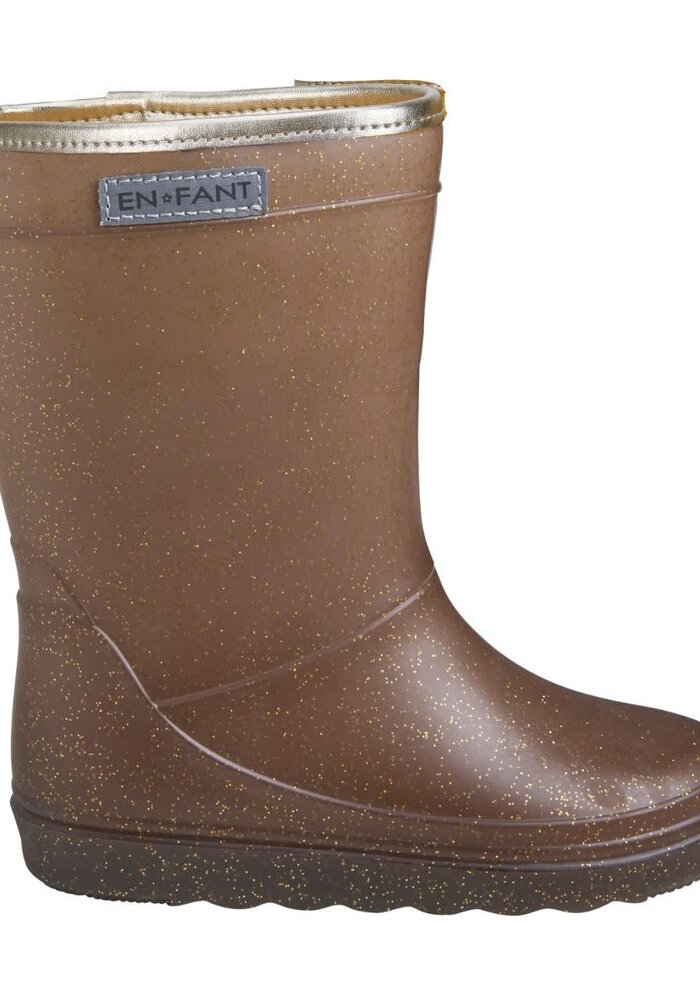 Enfant Thermo Boots Glitter Coffee Bean