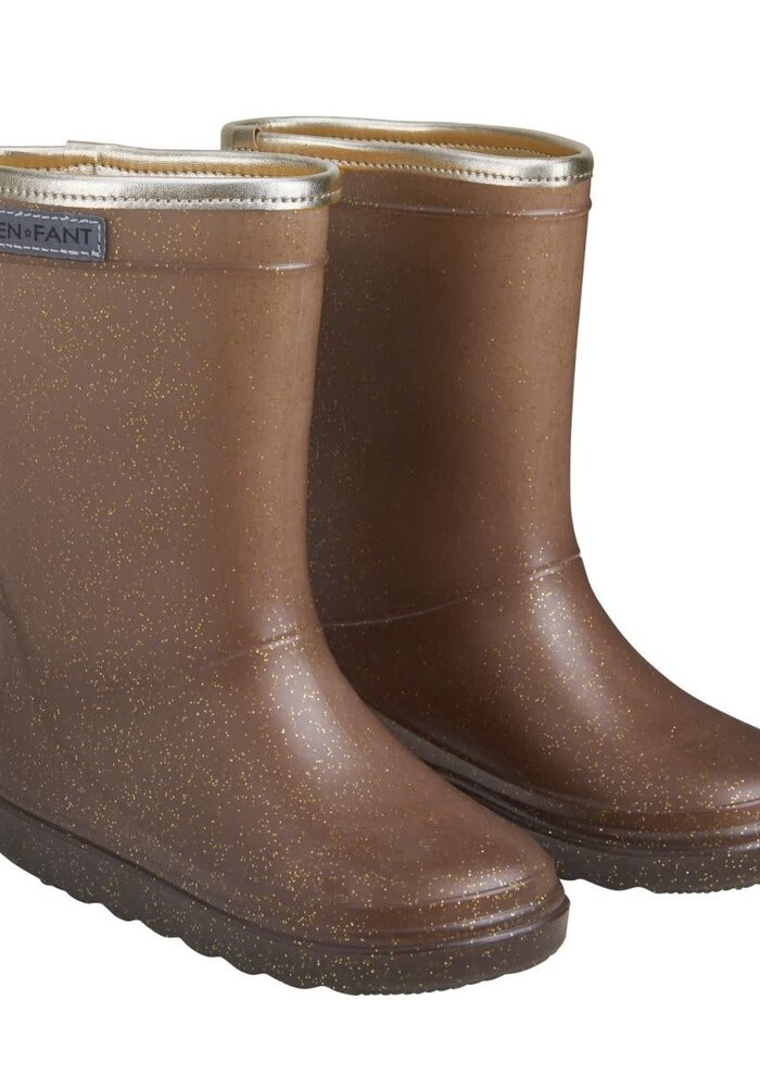 Enfant Thermo Boots Glitter Coffee Bean