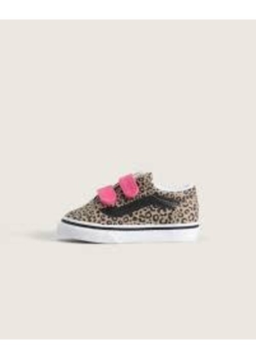 Vans Vans Old Skool V LEOP INPVL, Medium Incense/Pink Ve