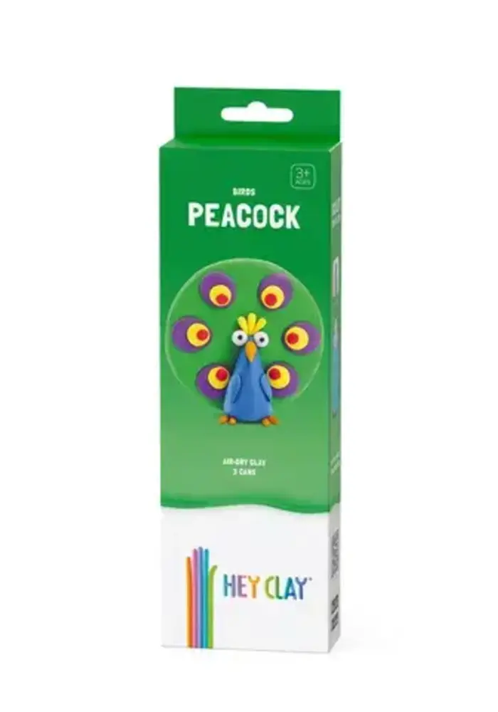 HeyClay - Birds - Peacock 3 cans