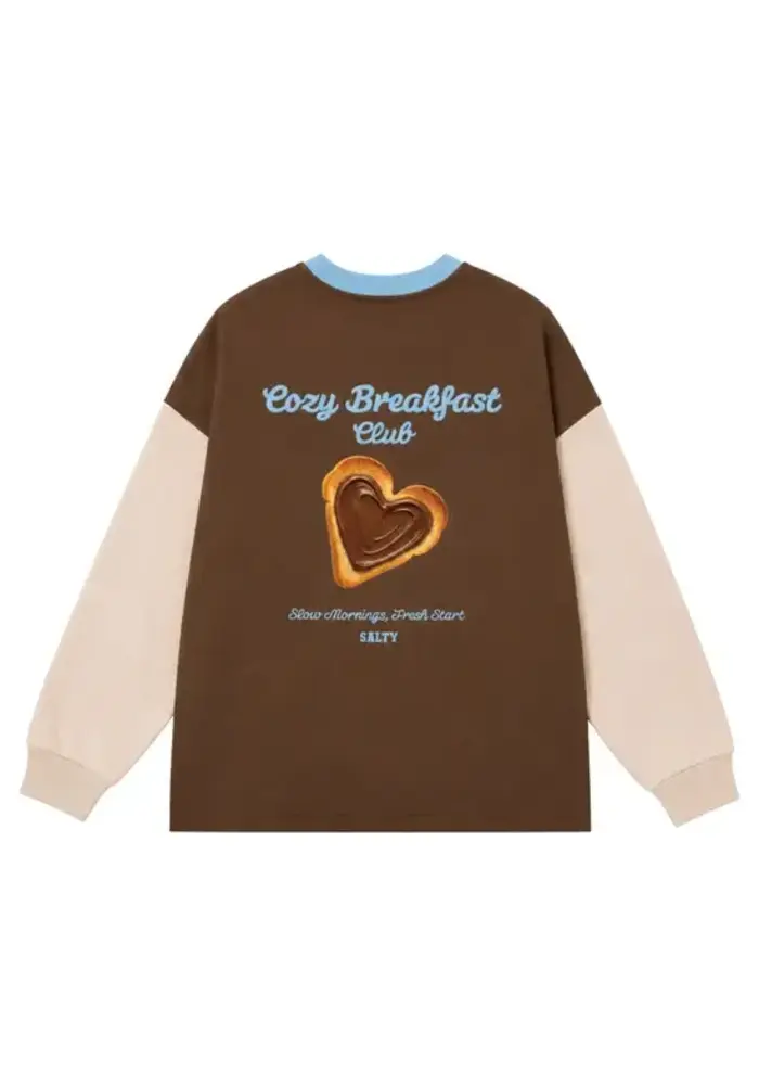 Salty Stitch Salty Skater Tee Cozy Breakfast