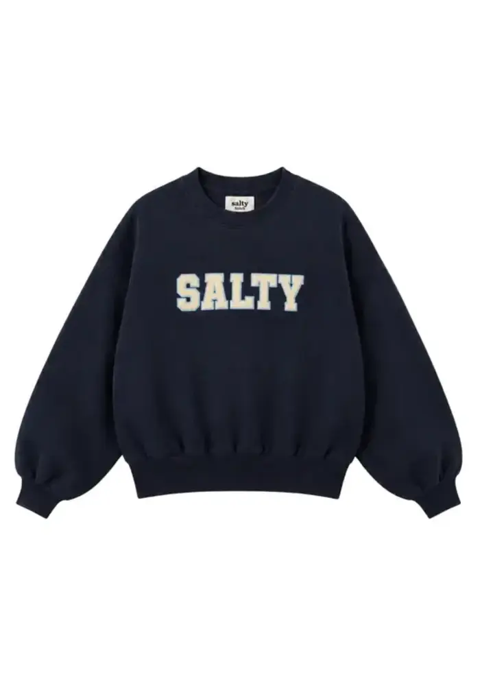 Salty Stitch Salty Balloon Sweater - Navy