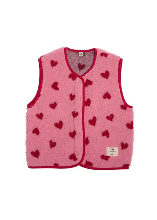 Alwero Salty Stitch X Alwero - Tab Junior Bodywarmer Cozy Hearts