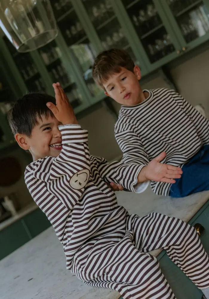 Fliink ALVIN LS STRIPE SWEATSHIRT
