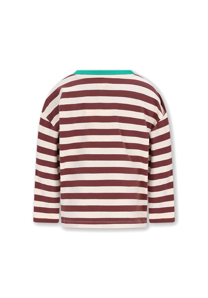 The New Chapter Lou Longsleeve Brownstone Stripes