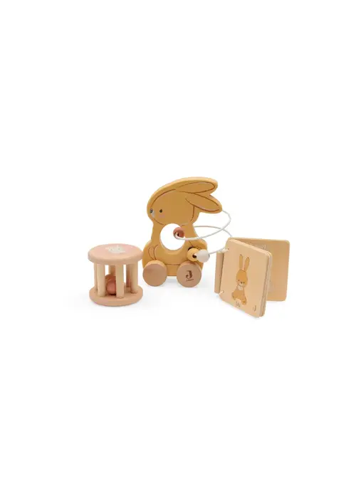 Jollein Jollein Houten Giftset - Jollies - Bunny Luz