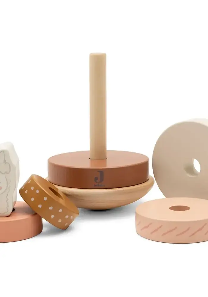 Jollein Houten Tuimelstapelaar - Jollies - Alpaca Paco