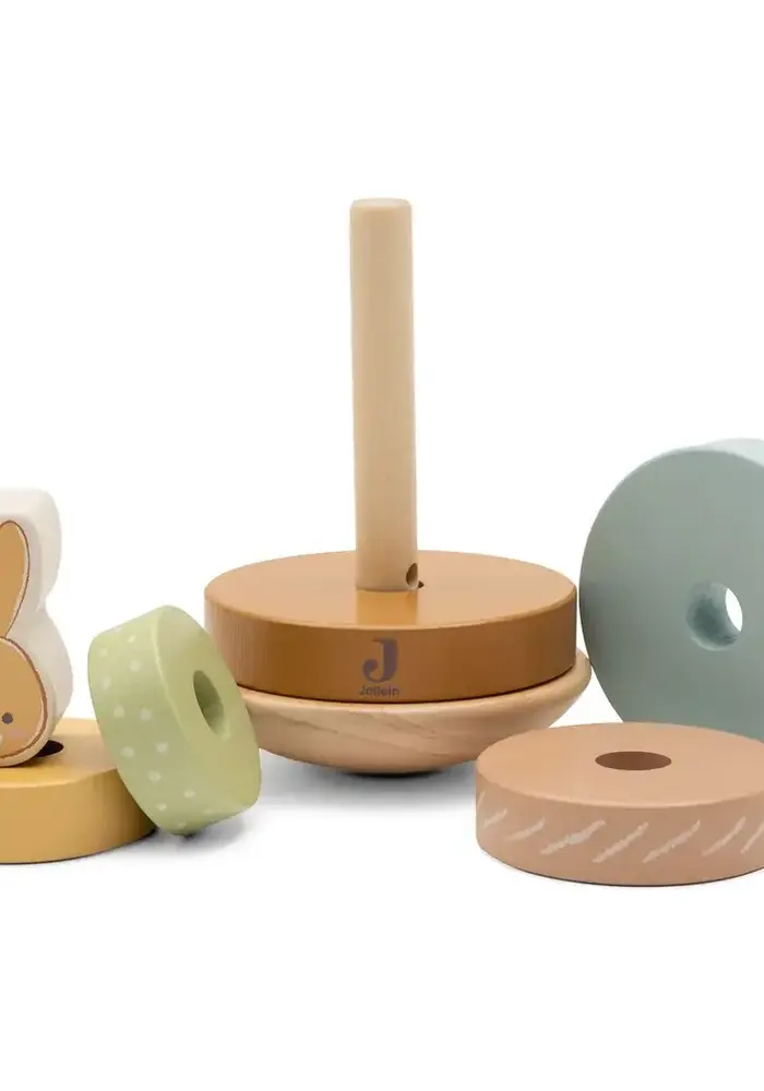 Jollein Houten Tuimelstapelaar - Jollies - Bunny Luz