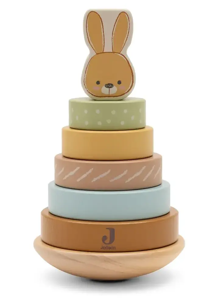 Jollein Houten Tuimelstapelaar - Jollies - Bunny Luz