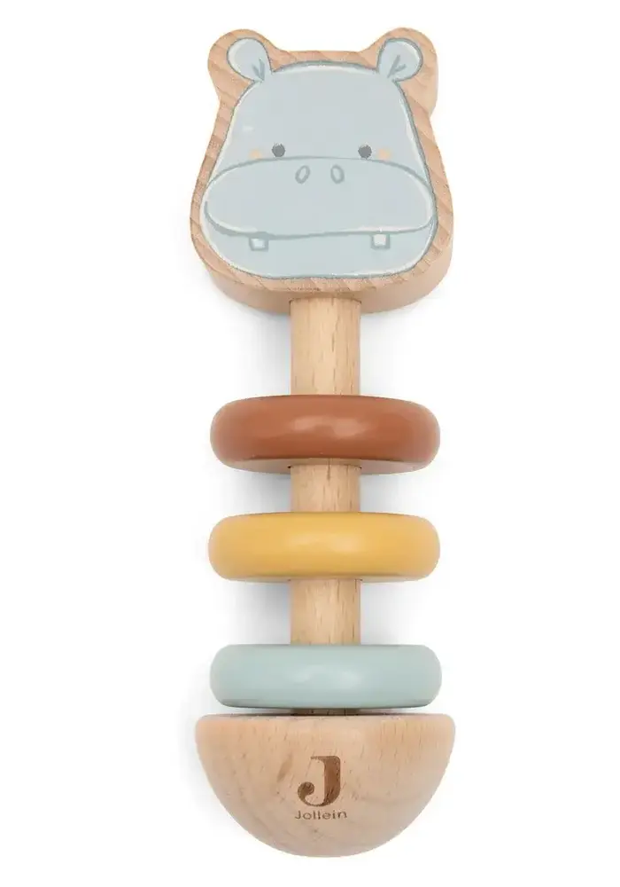 Jollein Houten Rammelaar - Jollies - Hippo Happy