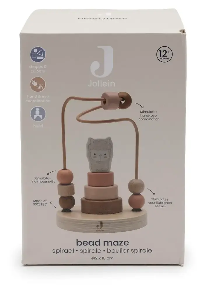 Jollein Houten Spiraal - Jollies - Alpaca Paco