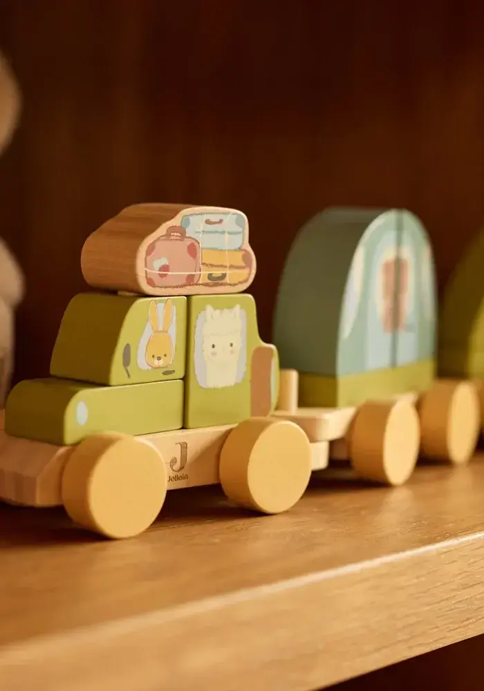 Jollein Houten Speelgoedtrein - Jollies Camping