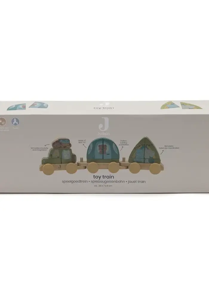 Jollein Houten Speelgoedtrein - Jollies Camping