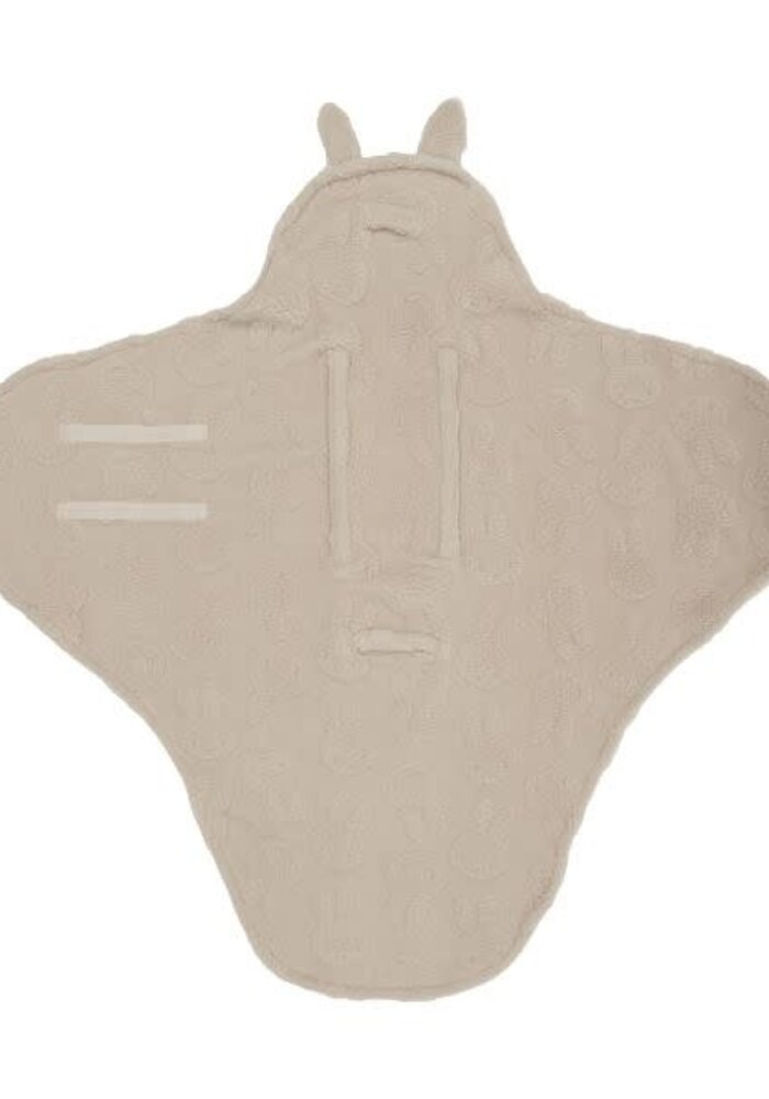 Jollein Wikkeldeken Miffy Jacquard Teddy - Sand