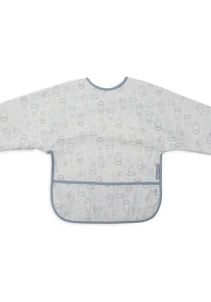 Jollein Slab Waterproof met Mouw - Nijntje Moments - Cloudy  Blue