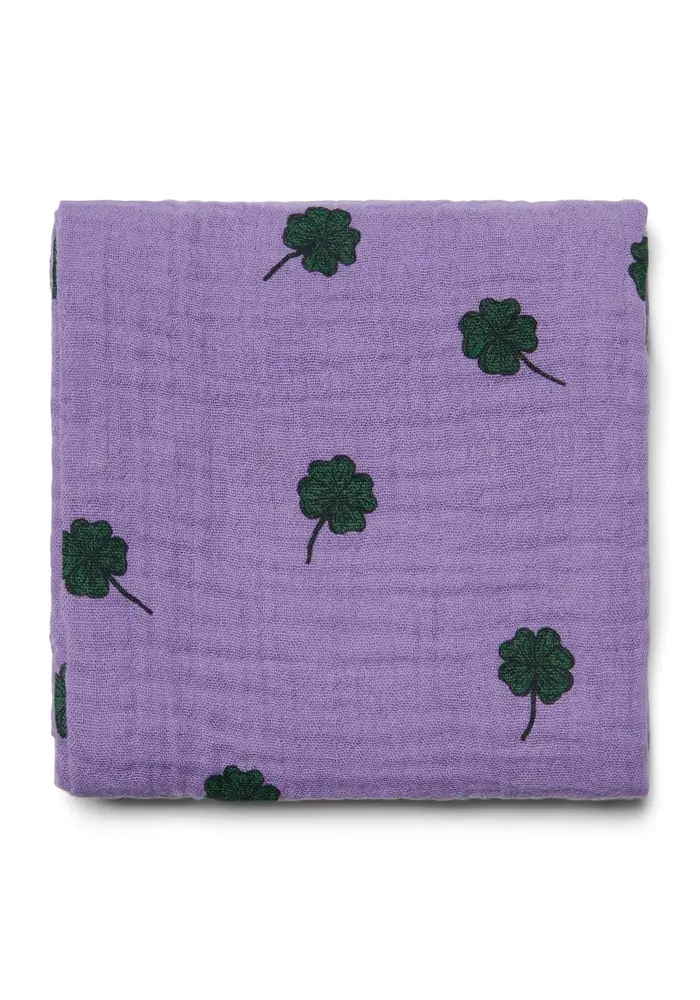 Studio Noos Hydrofile Doek Purple Clover 70x70