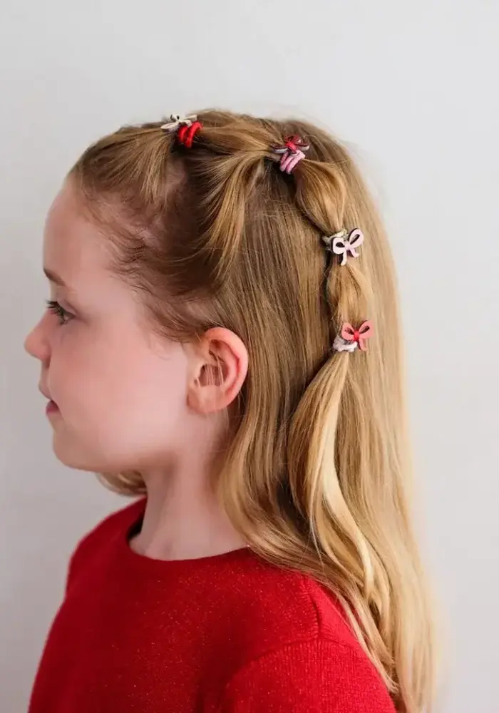 Mimi & Lula -  Cutesy bow mini hair ties