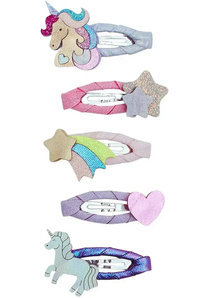 Mimi & Lula -  Unicornland mini hair clips