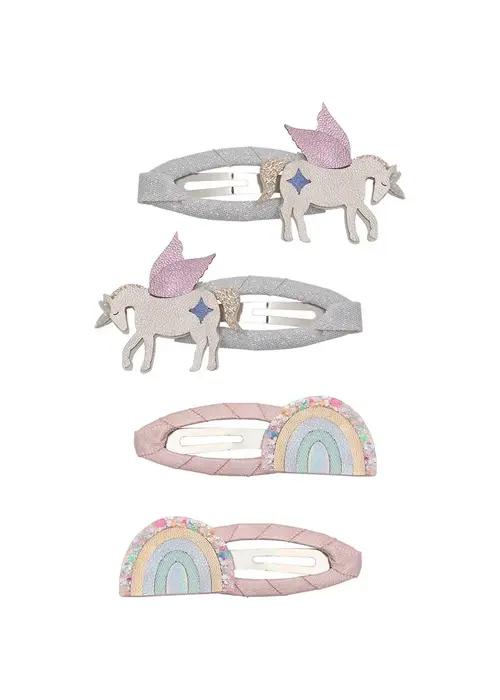 Mimi & Lula Mimi & Lula - Unicorn and rainbow hair clips