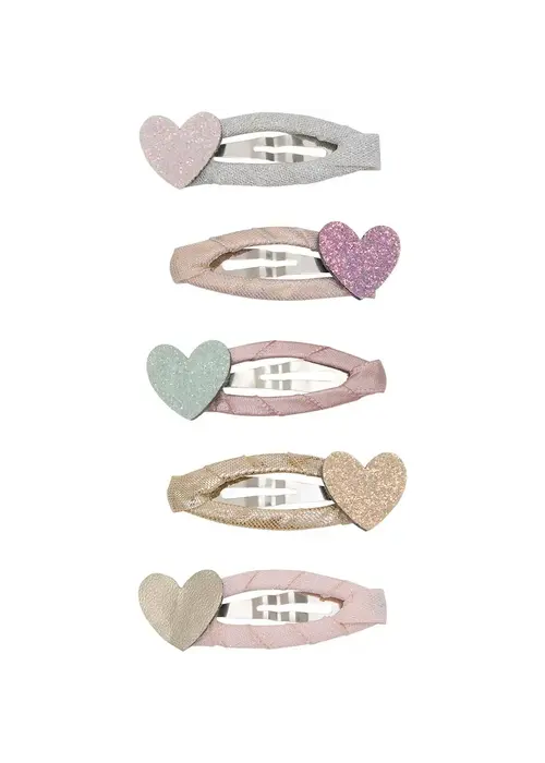 Mimi & Lula Mimi & Lula -  Teeny hear mini hair clips