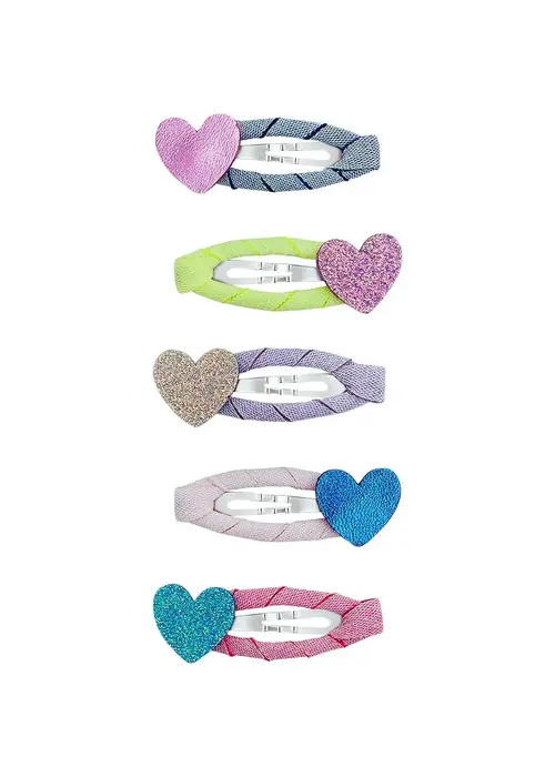 Mimi & Lula Mimi & Lula -  Happy heart mini hair clips