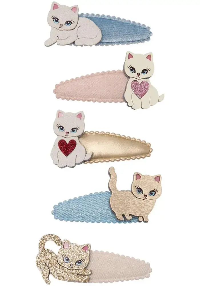 Mimi & Lula - Cutey kitten mini hair clips