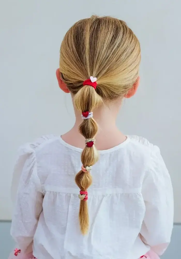 Mimi & Lula - Teeny weeny heart hair ties