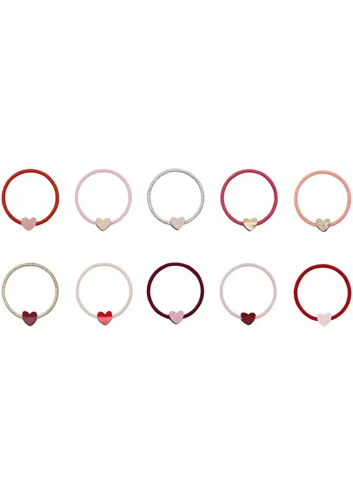 Mimi & Lula Mimi & Lula - Teeny weeny heart hair ties