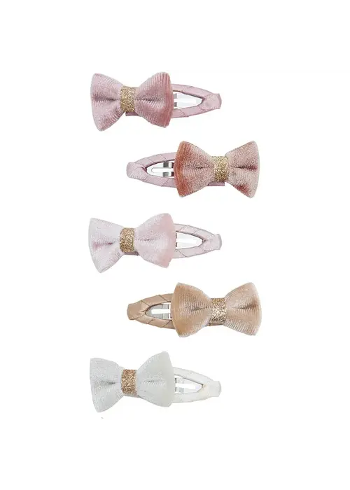 Mimi & Lula Mimi & Lula -  Velvet tinkerbell mini hair clips