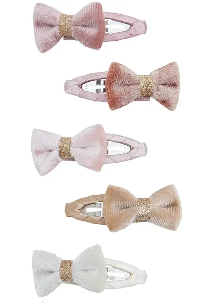 Mimi & Lula -  Velvet tinkerbell mini hair clips