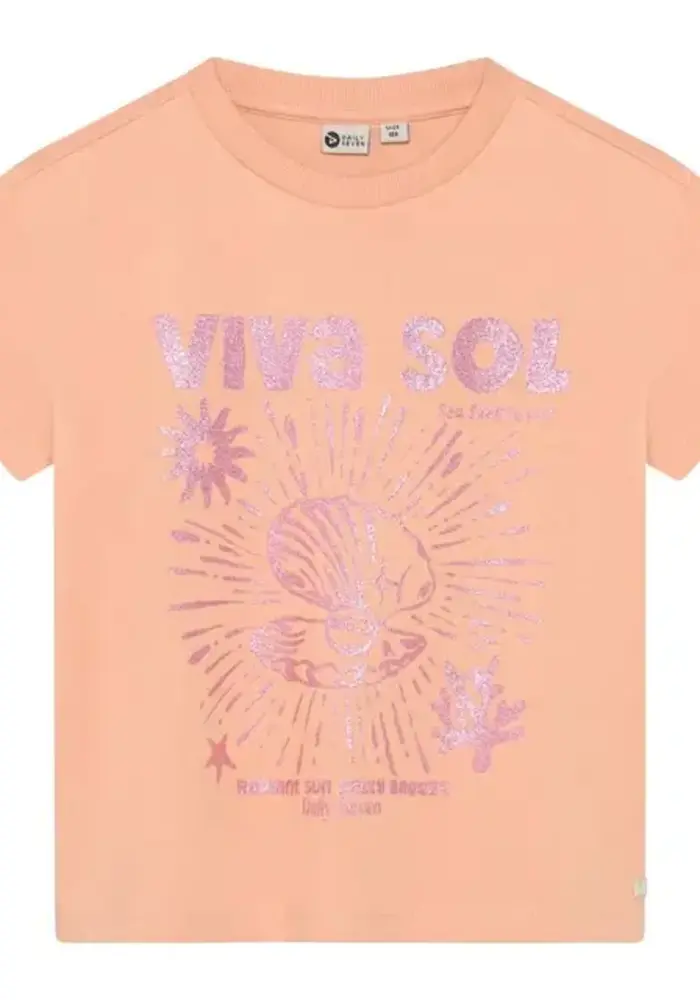 Daily Seven T-shirt Artwork Dusty Coral